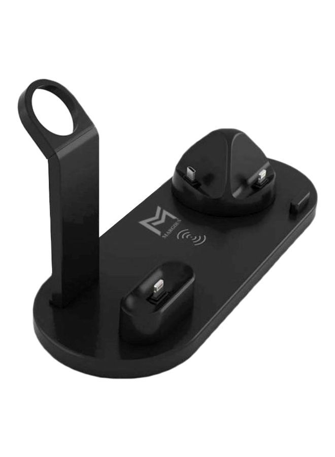 NIBEMINENT 4-In-1 Wireless Charging Stand Black - Image 1