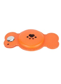 Thoraya Item Finder Case Multifunctional Prevent Loss Soft Durable for Airtag Tracking Device Holder for Travel Car Key Orange  - Image 2
