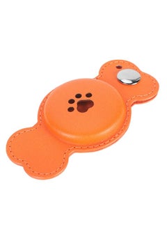 Thoraya Item Finder Case Multifunctional Prevent Loss Soft Durable for Airtag Tracking Device Holder for Travel Car Key Orange  - Image 5