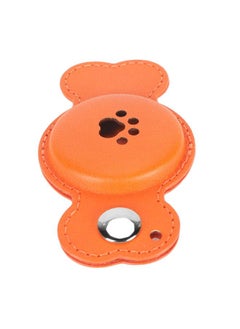 Thoraya Item Finder Case Multifunctional Prevent Loss Soft Durable for Airtag Tracking Device Holder for Travel Car Key Orange  - Image 4