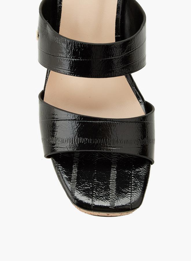 Surestep Women Textured Wedge Heel Sandals - Image 4
