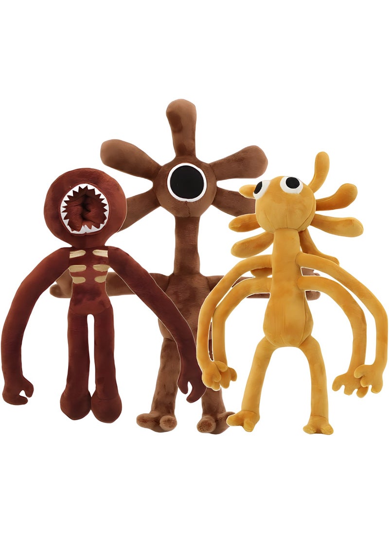 MAGIC VAULT Doors Game Plush ,3PCS Doors Toys Game Character Soft Doll for Kids  - Image 1