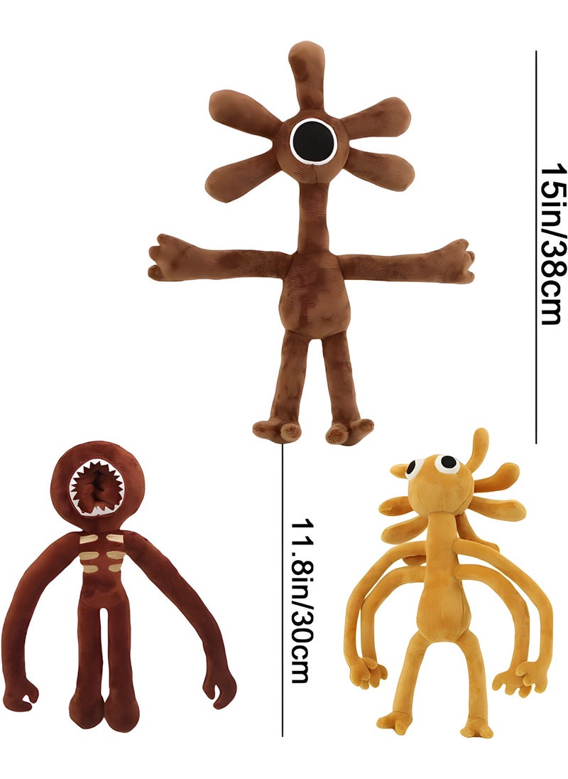 MAGIC VAULT Doors Game Plush ,3PCS Doors Toys Game Character Soft Doll for Kids  - Image 4
