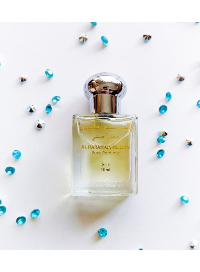 الحرمين عطر الحرمين مليون 15 مل نقي - Image 4