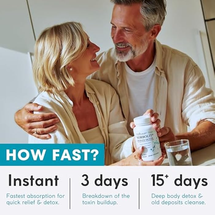 TODICAMP Zeolite Detox Sorbolit - Zeolite Binder Supplement for Full Body Detox - Gut Cleanse, Cellular and Liver Detox (120 Count (Pack of 1)) - Image 5