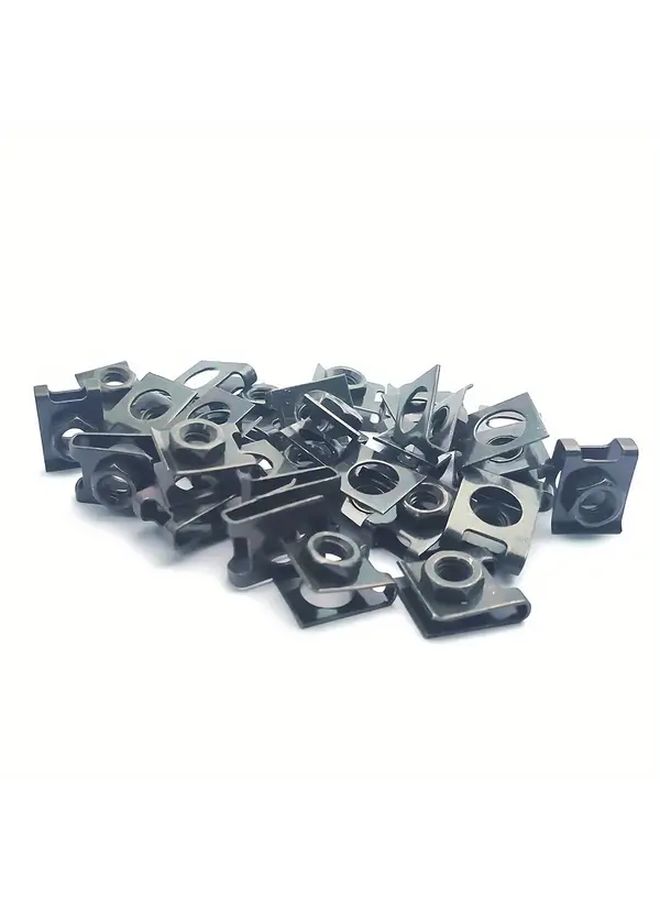 Army Green Universal M6 U Clip Bolts with Nut Set of 10 for Motorcycle Scooter ATV - Image 5