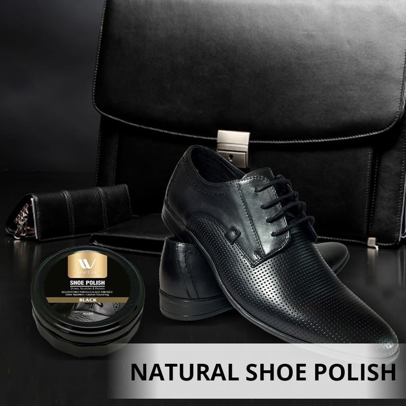 WBM W Shoe Care Black Boot  Shoe Shine Polish50ml - Image 5
