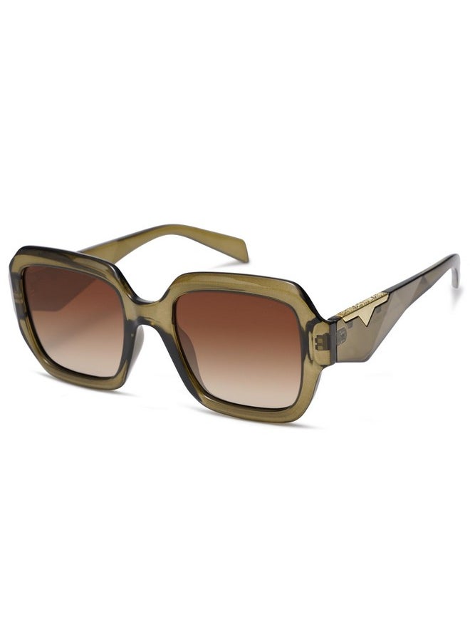 Sojos Trendy Square Polarized Sunglasses For Womens Mens,Retro Polygon Plastic Frame Designer Inspired Sun Glasses Sj2310  - Image 1