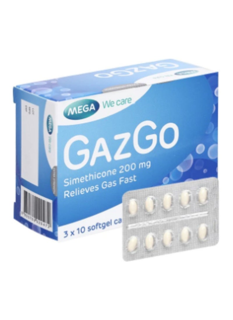 MEGA Gogaz 200mg Capsules 30's 