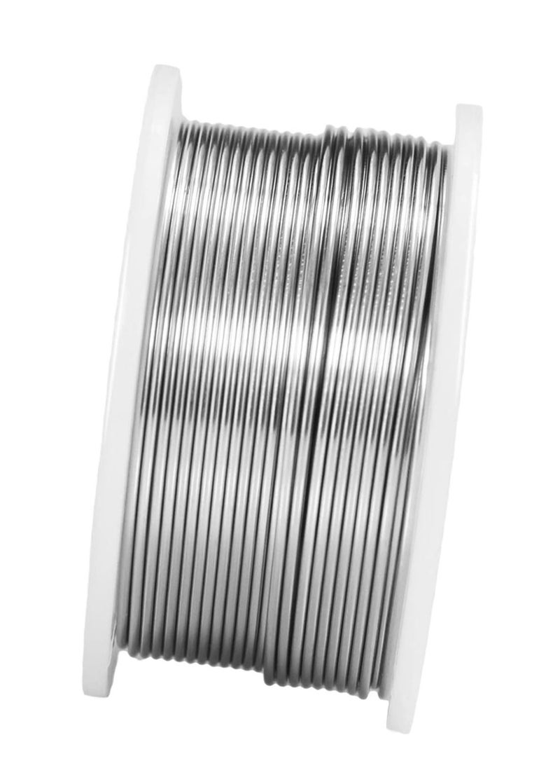 Rubik Solder Wire 0.5mm 100g with Tin Lead Sn63/Pb37 Flux Rosin Core, Electronics Smartphones Mobile Tablets Soldering Wire Reel (0.5mm Diameter) 