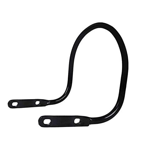 Autovea Hard Metal Heavy Duty Bike Rear Seat Handle Support, Black for Royal Enfield Classic 350, Rexine and Steel - Image 2