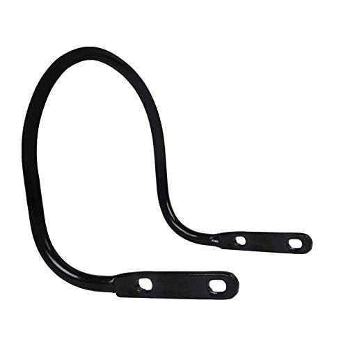 Autovea Hard Metal Heavy Duty Bike Rear Seat Handle Support, Black for Royal Enfield Classic 350, Rexine and Steel - Image 3