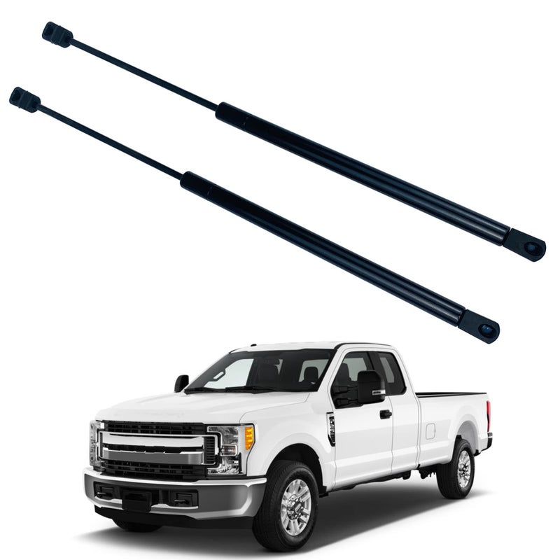 YzusGomumu 4B965360 Hood Lift Supports Compatible with 20172022 Ford F250 F350 F450 F550 Super Duty Replaces 4B965360 HC3Z16C826A HC3Z16C826A