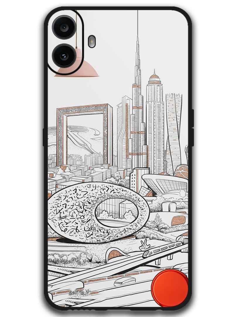 Theodor Protective Case Anti Scratch Shock Proof Bumper Cover For Nothing CMF Phone 1 I'm original - Image 1