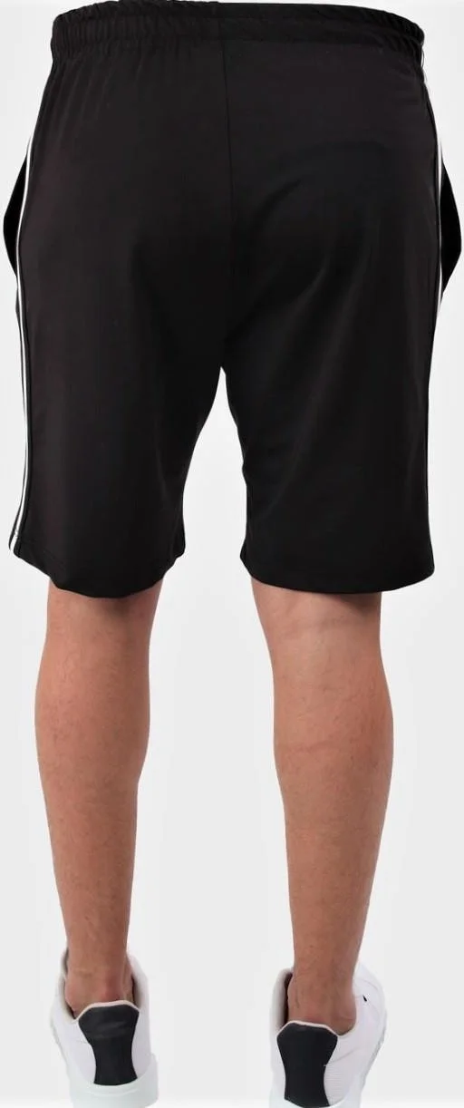 Alexander Gardi Side Striped Pocket Regular Fit Shorts Black (E19-02601)