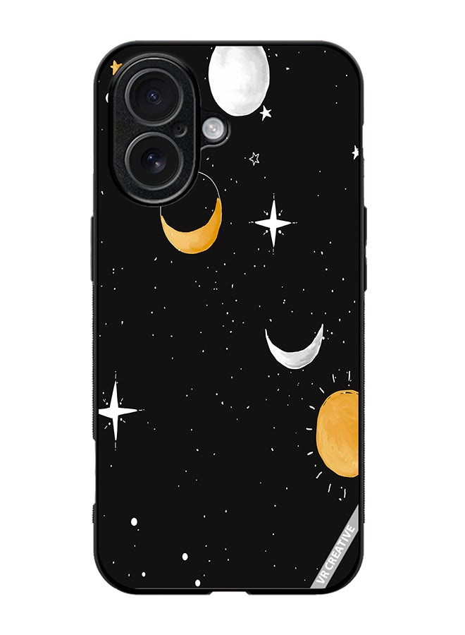 Protective Case Cover For Apple iPhone 17 Night Design Multicolour