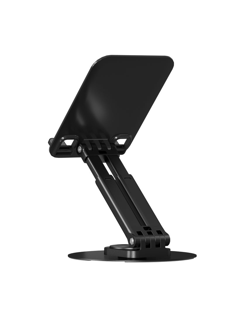 ديفيا استاند حامل هاتف مكتبي قابل للطي، حامل للجوال يدور 360 درجه ،حامل واستاند للجوال بجوده عاليه،تحكم قابل للتمدد والدروان من ماركة ديفيا - Image 2