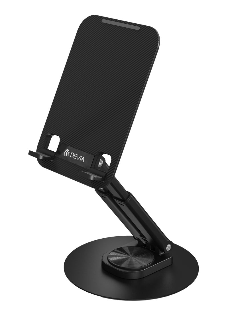 ديفيا استاند حامل هاتف مكتبي قابل للطي، حامل للجوال يدور 360 درجه ،حامل واستاند للجوال بجوده عاليه،تحكم قابل للتمدد والدروان من ماركة ديفيا - Image 3