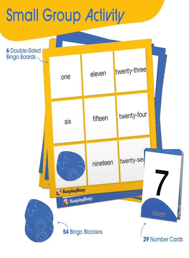 Keeping Busy Number Bingo Dementia Activities for Seniors | Alzheimer Products for Elderly Patients | Fun Memory Game Toy & Cognitive Brain Puzzle for Senior Citizens w/Memory Loss or Alzheimers - Image 3
