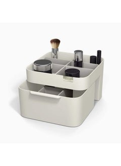 Joseph Joseph Viva Cosmetic Organiser With Drawer, Medium, White  - Image 1