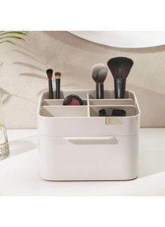 Joseph Joseph Viva Cosmetic Organiser With Drawer, Medium, White  - Image 2