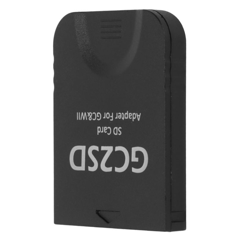 قارئ بطاقات Gc2sd: محول أسود سعة 512 جيجابايت قابل للربط والاستخدام مباشرة - محول بطاقة ميكرو إس دي لتوسيع مساحة تخزين الألعاب لأجهزة Gamecube و Wii - Image 5