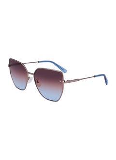 Calvin Klein Jeans Women's Butterfly Sunglasses - CKJ23202S-210-6016 - Lens Size: 60 Mm  - Image 2