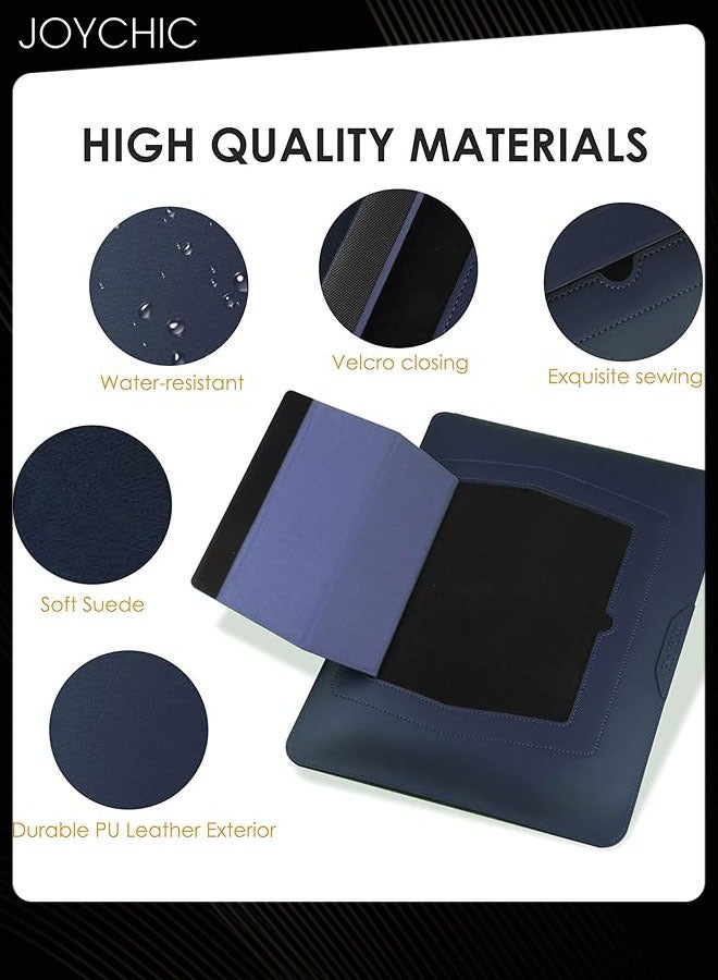 Joychic حقيبة لابتوب محمولة بحجم 13 بوصة مع قاعدة قابلة للتعديل، حقائب تابلت متعددة الوظائف مقاومة للماء مع حقيبة شاحن للعمل والمكتب والأنشطة الخارجية - Image 3