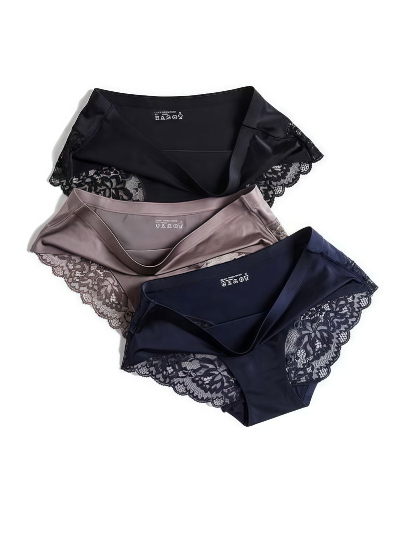 B.JOBSEN 6-piece set of cotton breathable bikini low-rise fashion women's thick panties  - Image 2