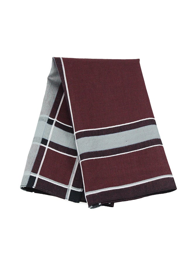 Cotton Square Handkerchief Brown - Image 2