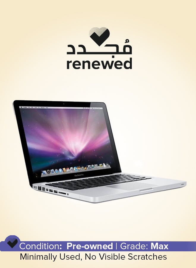Apple Renewed - Macbook Pro A1278 (2012) Laptop With 13.3-Inch Display,Intel Core i5 Processor/4th Gen/8GB RAM/256GB SSD/Macos English Silver - Image 1