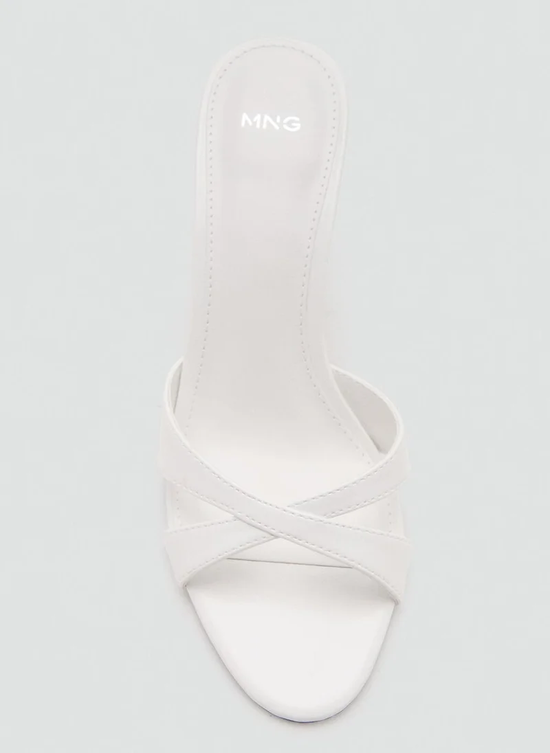 MANGO  Heel Non-Structured Sandals for Women | Best Price UAE