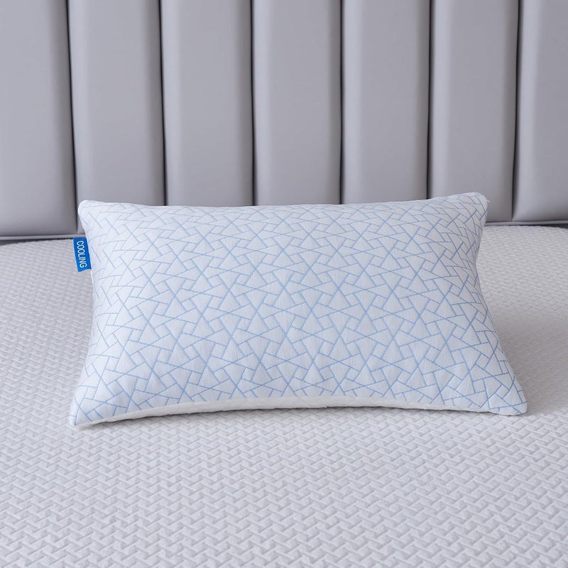 King Size Adjustable Shredded Memory Foam Pillow for Sleeping - Image 1