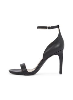 CALVIN KLEIN LEATHER HEELED SANDALS - 9 CM  - Image 2