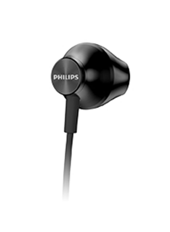 Philips TAUE100BK Wired In-Ear Earphones – Deep Bass Drivers, Universal 3.5mm Jack, Comfortable Daily Use Black - Image 3