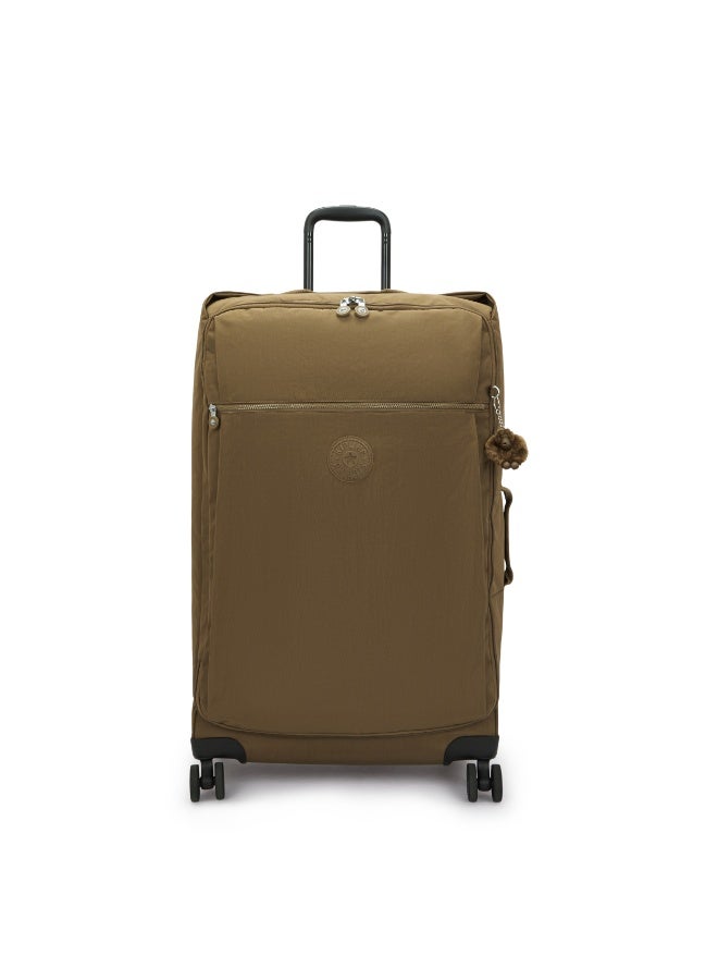 kipling Darcey UP L Large Wheeled Luggage Smooth Khaki - Image 1