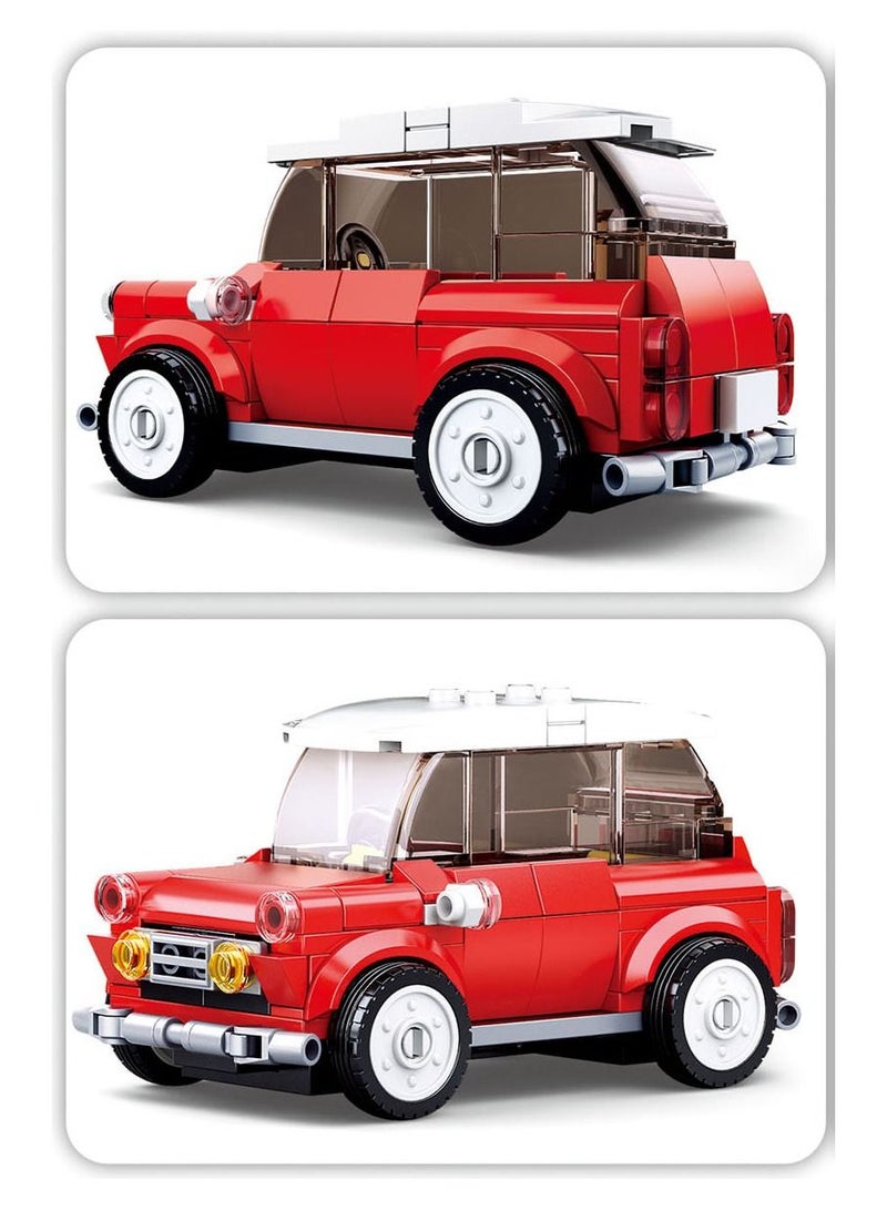 Sluban Mini Classic Car Building Block Model - Image 2