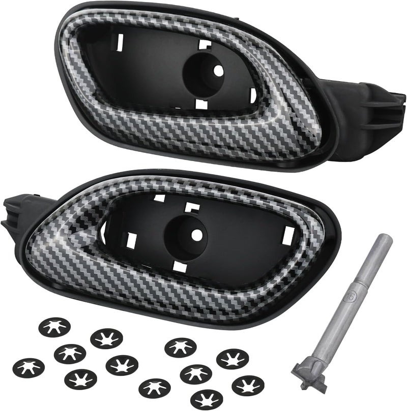 APPERFiT Camaro Carbon Fiber Interior Door Handle Set - Image 1