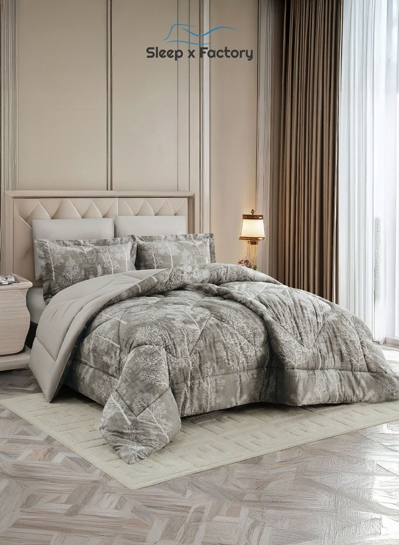 Sleep x Factory Rest Dose 6-Piece Comforter Set – Soft Polyester Fabric & Filling – Size 260×240 cm – Multiple Designs - Image 1