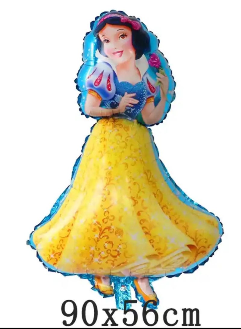 A large Snow White Balloon, One Of The Disney Princesses