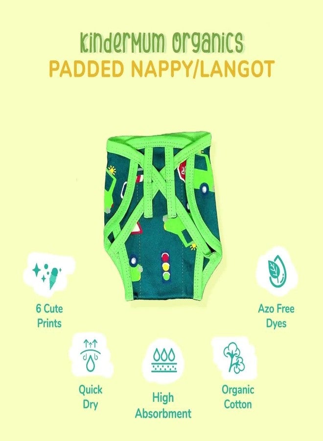 Kindermum Padded Nappies/Langot Transport Combo (Small (0-3months)) - Image 2