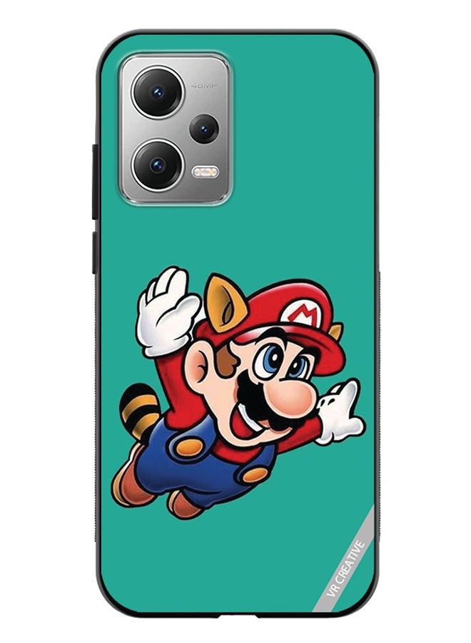 VR CREATIVE Protective Case Cover For Xiaomi Redmi Note 12 Mario Design Multicolour - Image 1