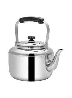 Korean teapot, Stainless steel teapot, Silver, capacity 4 L
