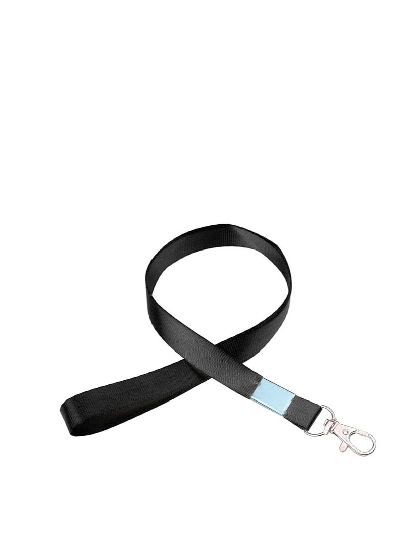 Terabyte Lanyard Neck Strap,20 pcs Nylon Lanyards for Id Badges Key Lanyard with Clip ID Neck Strap Lanyard,for Name Badge Holder,Id Card,Keys,Cell Mobile Phone Polyester lanyard with metal carabiner - Image 1