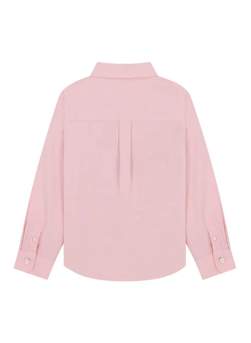GIORDANO Kids Lion Oxford Shirt - Pink