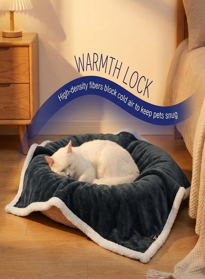 Kritter Planet Dog Blankets for Large Dogs, Soft Fluffy Fleece Pet Blankets for Couch, Sofa, Dog Beds, Car Seats, Creat, Washable, 50x60 inches, Black - Image 4