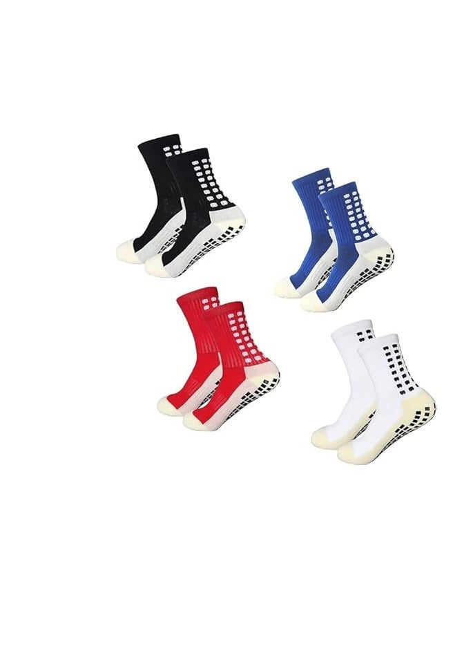 جوارب لكرة القدم مضادة للانزلاق، جوارب رياضية وكرة السلة والطائرة - زوج واحد ( متعدد الألوان ) - Image 1