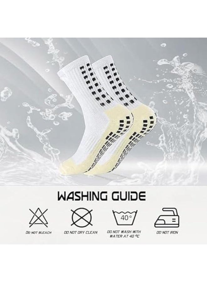 جوارب لكرة القدم مضادة للانزلاق، جوارب رياضية وكرة السلة والطائرة - زوج واحد ( متعدد الألوان ) - Image 3