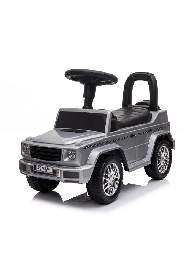 Tic Toys Kids Ride-On Push Car with Musical Steering Wheel and Safety Backrest - Toddler Foot-to-Floor Walker for Balance & Motor Skills Development - Image 1