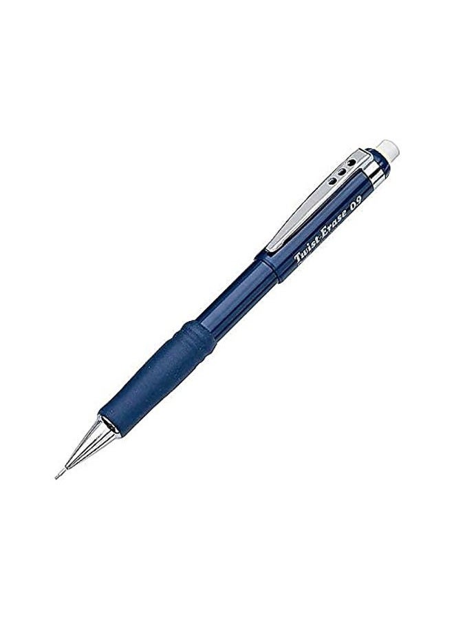 Pentel قلم رصاص أوتوماتيكي مع ممحاة دوارة، 0.9 مم، أزرق (PENQE519C) - Image 3